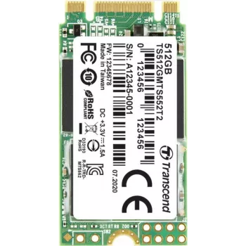 Transcend MTS552T2 SSD 512 GB vidinis M.2 2242 SATA 6Gb/s