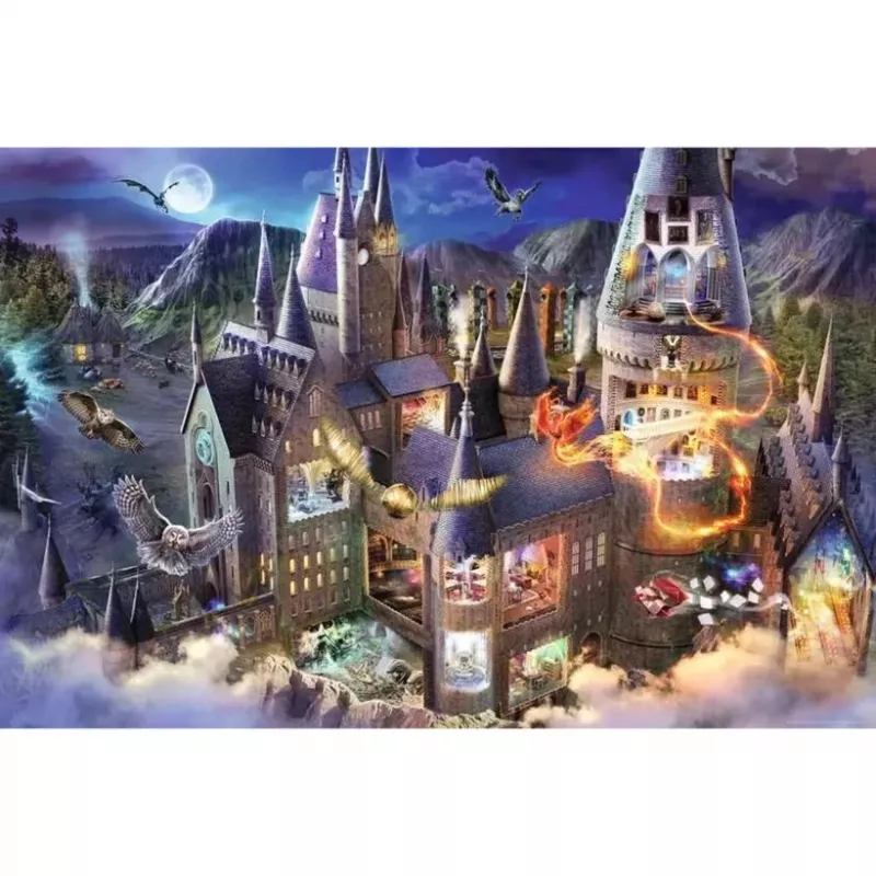 Puzzle Hogvartso interjeras (3000 dalių)