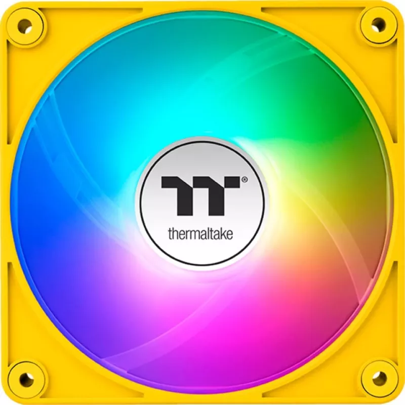 Thermaltake CT120 EX ARGB 120mm Geltoni 3 vnt. korpuso ventiliatoriai