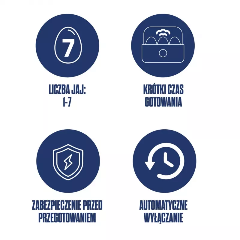 Kiaušinių virimo aparatas Westinghouse WKEB201EU – elektrinis kiaušinių puodas iki 7 kiaušinių