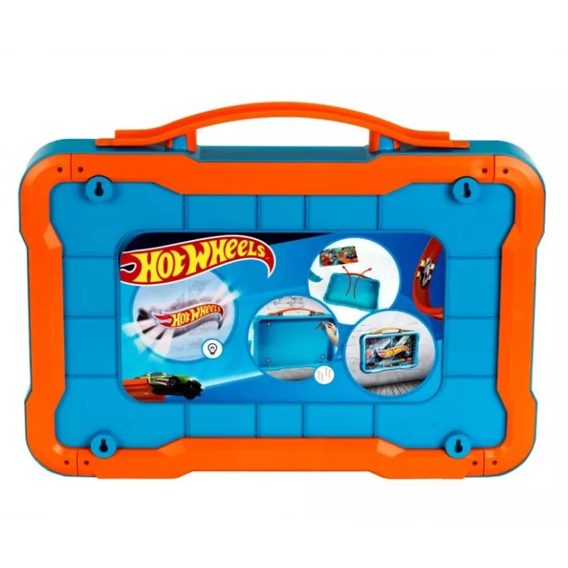Hot Wheels nešiojimo dėklas su šviečiančiu logotipu