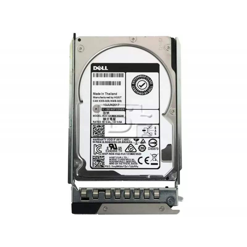 DELL 400-ATJL vidinis kietasis diskas 1.2 TB 10000 RPM 2,5 colio SAS