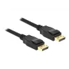 DeLOCK DisplayPort kabelis – DisplayPort (kištukas) į DisplayPort (kištukas) – 1,5 m – 4K palaikymas – juodas (85508)