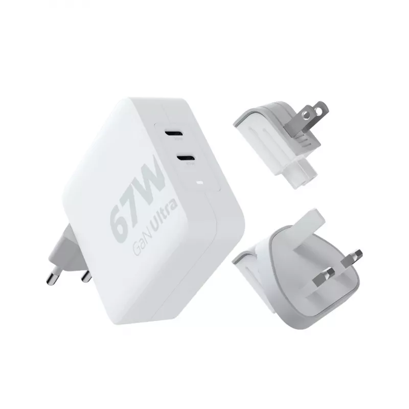 Xtorm 67W GaN-Ultra kelioninis įkroviklis su USB-C PD kabeliu