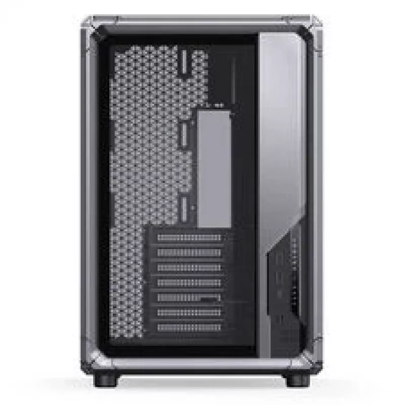 Kompiuterio korpusas Jonsbo X400, Midi-Tower ATX, grūdinto stiklo šoninis dangtelis, pilka