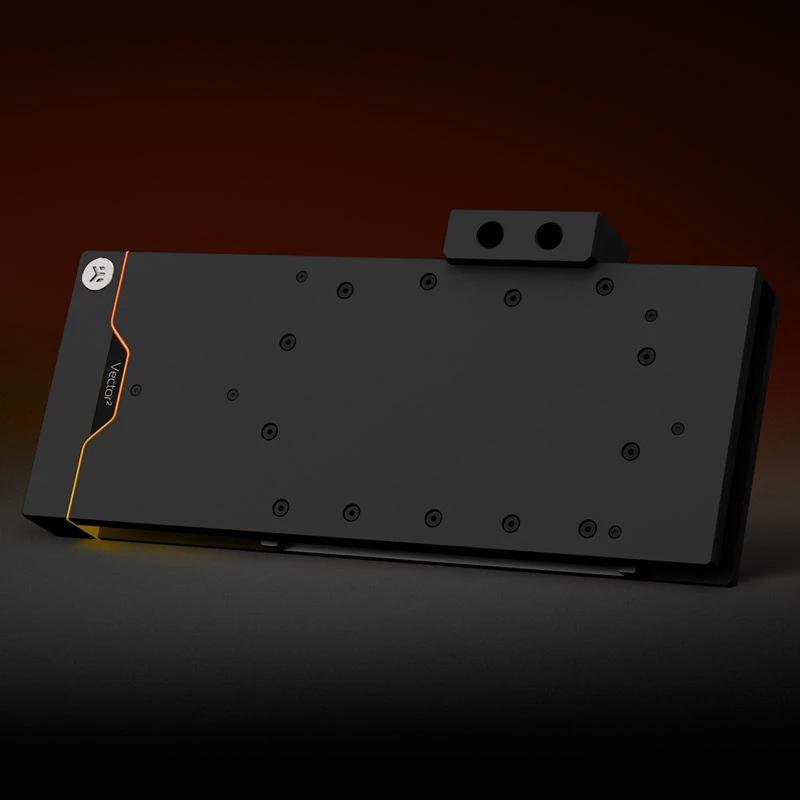 EK Water Blocks vandens blokas Acetal Nikelis Juoda 41 mm 334,5 mm 155 mm