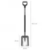 Kastuvas Fiskars Ergonomic FS.S. 1025376 pilkas – ergonomiškas sodo kastuvas, Fiskars 1070058