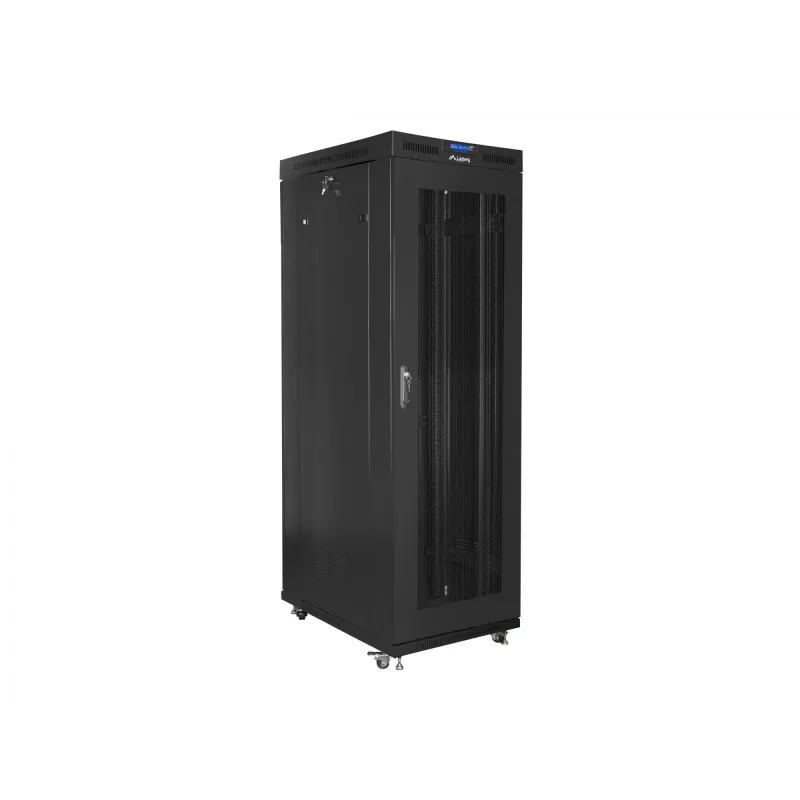 Stovo spinta 19 inch LANBERG FF01-8042-23BL 42U 800x1000 mm tinklinės durelės