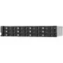 QNAP - Festplatten-Array - 12 Schächte (SATA-600) - SAS 12Gb/s (extern) - Rack - einbaufähig - 2U (TL-R1200PES-RP)