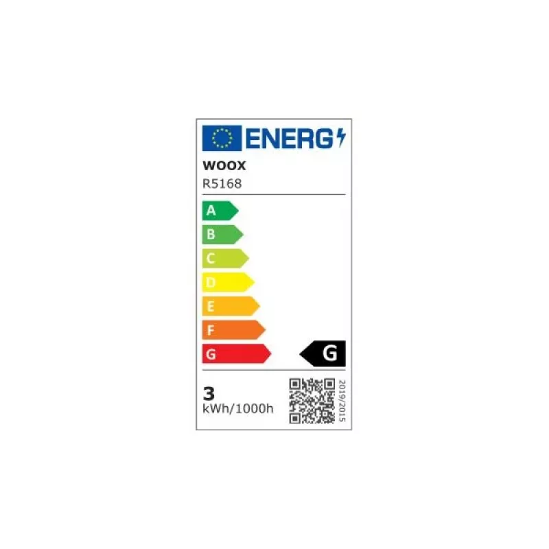 WOOX R5168 LED girlianda 5 m 200 šiltai baltų LED diodų, vidaus ir lauko naudojimui