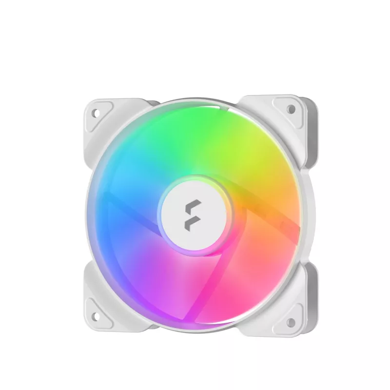 Fractal Design Aspect 12 RGB PWM 120 mm korpuso ventiliatorius – baltas