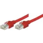 Tecline 71905R Ethernet Patch Laidas Raudonas