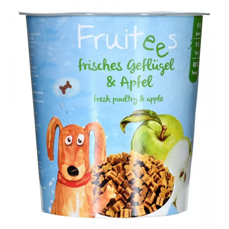 Skanėstas šunims ir katėms Bosch Tiernahrung Fruitees 200 g – paukštiena, be cukraus