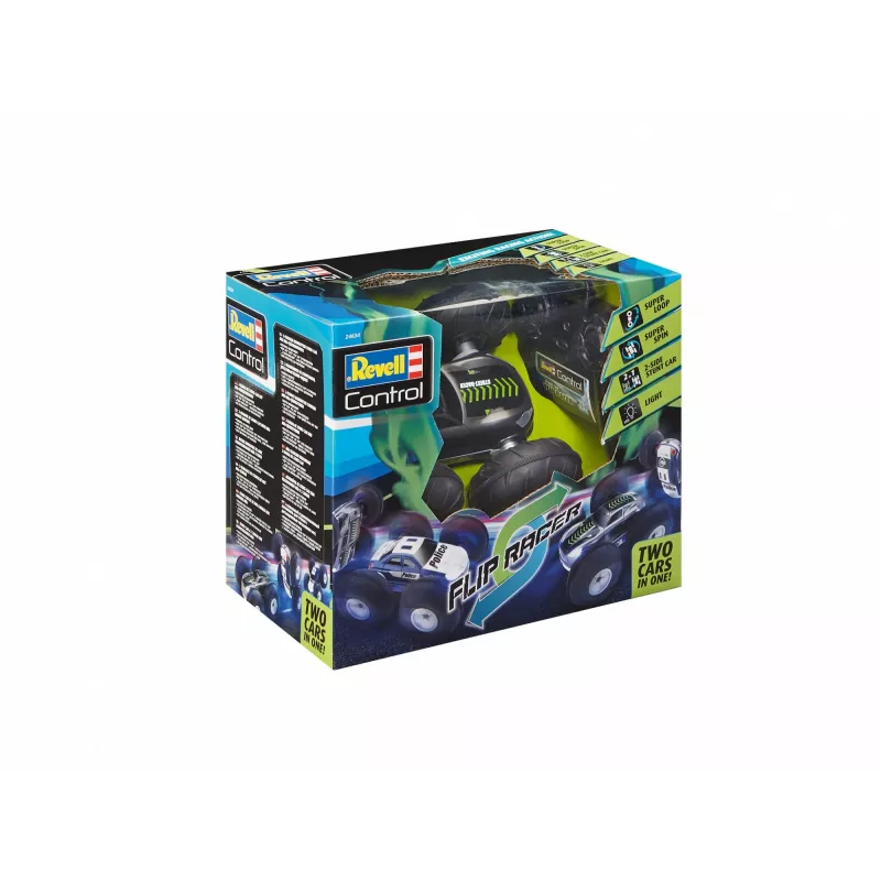 Revell Control 24634 Stunt Car FlipRace Įvažiavimo Lygio Elektrinis RC Monster Truck Visų Ratų Pavara (24634)