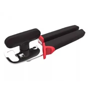 Dangtelių atidarytuvas Tefal K20705, ergonomiškas dizainas, lengvas sukibimas, juodas, 464 g, tinka plauti indaplovėje
