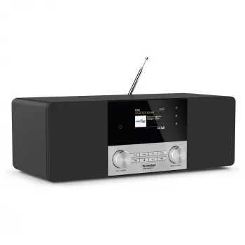 Radijo imtuvas TechniSat DigitRadio 4 C sidabrinis juodas