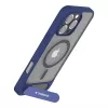 Telefono dėklas Torras Pstand Series, skirtas iPhone 16 Pro – mėlynas, plonas, lengvas, apsauginis