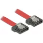 SATA kabelis DeLOCK 83833 0,2 m SATA 7 kontaktų Raudonas