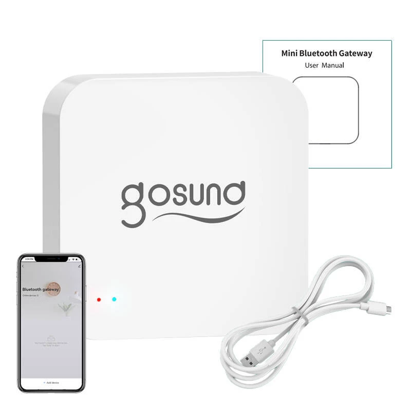 „Gosund G2“ – išmanusis Bluetooth BLE Wi‑Fi tinklo šliuzas su „Tuya“ signalizacijos funkcija