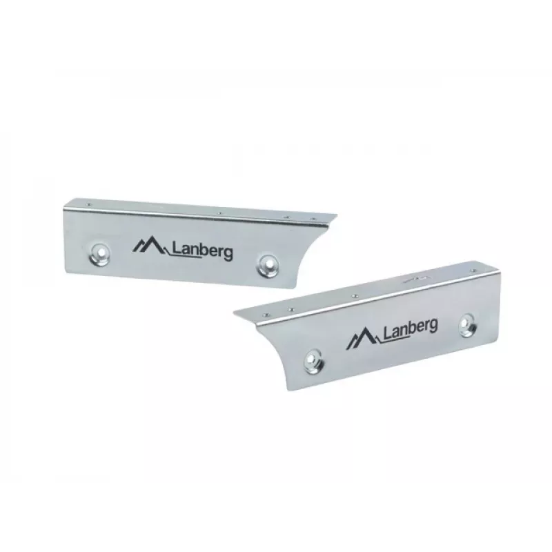 Lanberg IF-35-25 – universalus laikiklis 2,5 colio kietajam diskui arba SSD, metalinis, sidabrinis, 16 mm