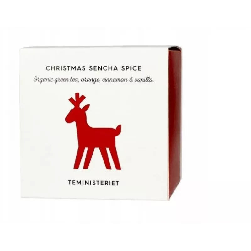Kalėdinė Sencha Spice biri žalioji arbata 100g - Teministeriet