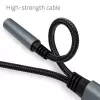 Adapteris 2v1 USB-C į USB-C ir 3,5 mm lizdą PD 15W
