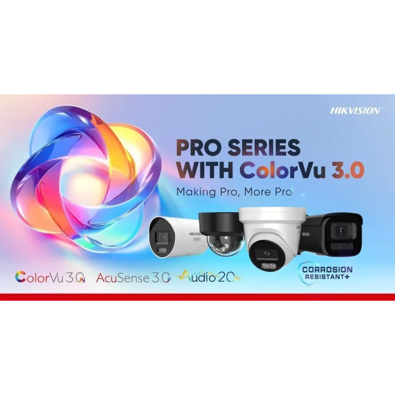 Kupolinė kamera Hikvision DS-2CD2387G3-LIS2UY/SL 8MP 2.8mm