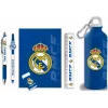 Real Madrid RM00029 rinkinys su 650 ml buteliuku, užrašų knygute ir tušinuku