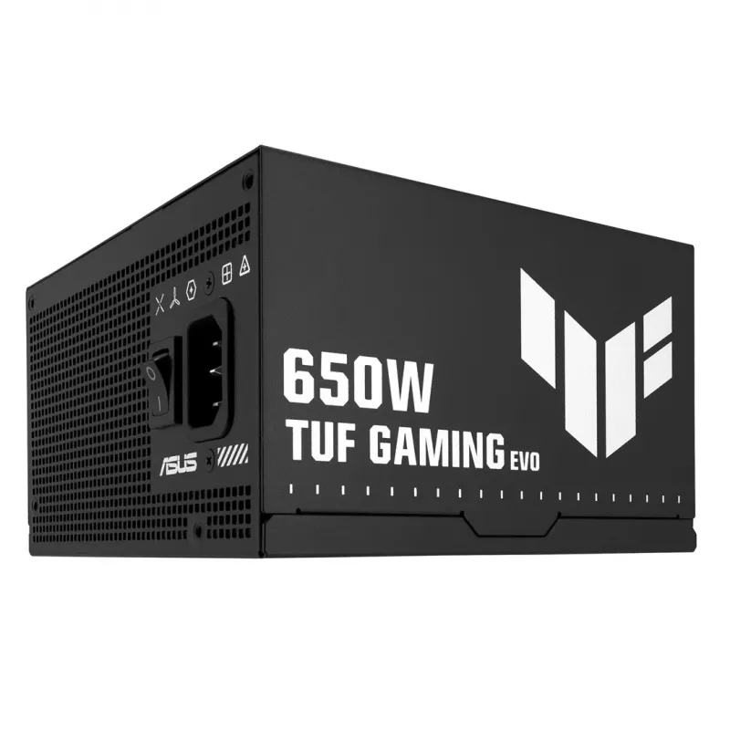 Maitinimo blokas ASUS TUF GAMING 650B EVO – 650 W, 20+4 pin ATX, 80 PLUS Bronze, juodas