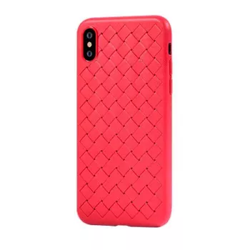 Minkštas dėklas Devia Yison Series, skirtas iPhone XS Max (6,5 colio) – raudonas