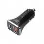 Automobilinis USB A+C greitasis įkroviklis QC TB ASTBXLU2USBACQC