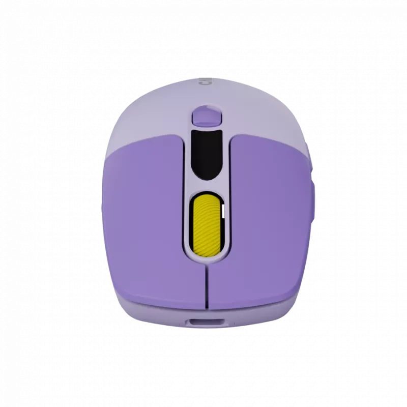 Belaidė pelė CANYON MW-26 LCD Silent Dual Mode Wireless (violetinė)
