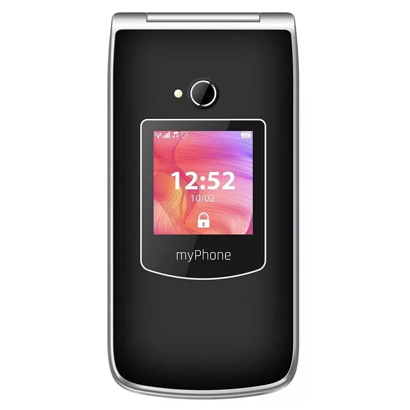 Mobilusis telefonas MYPHONE RUMBA 2 — 2,4 colio TFT, 32 MB RAM, 32 MB atminties, viena SIM, 0,3 MP kamera, 800 mAh