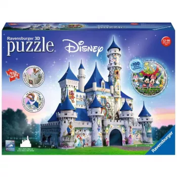 3D Dėlionė Disney Pilis