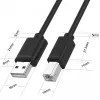 USB 2.0 laidas Unitek Y-C420GBK, USB A į USB B, 3 m, juodas