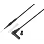 VOLTCRAFT MSL-520 juodas matavimo laidas su 4 mm kištuku ir 0,7 mm adatiniu zondu, 1,5 m, juodas, 1 vnt. (VC-17312675)