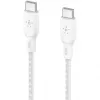 USB laidas Belkin BOOST CHARGE USB 2.0 2m USB-C baltas