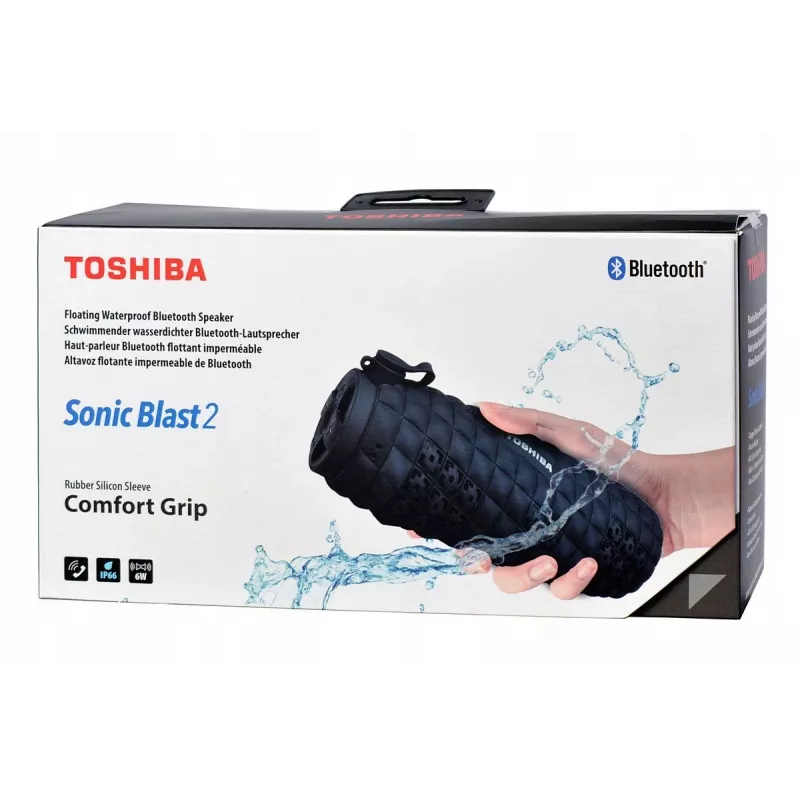 Nešiojamas Bluetooth garsiakalbis Toshiba Sonic Blast 2 TY-WSP80 Juodas