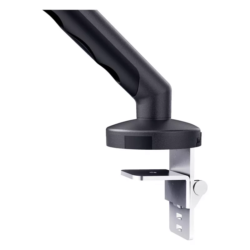 Monitoriaus laikiklis DIGITUS Single dizainas, iki 35 colių ekranams, spaustuvas, 10 kg, VESA 75x75–100x100, pakreipimas -45–90°