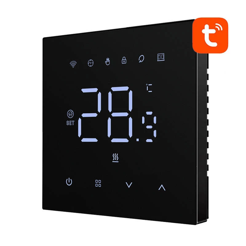 Išmanusis termostatas Avatto WT410-16A-B Wi‑Fi 16A