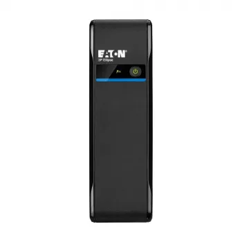 Nepertraukiamo maitinimo šaltinis Eaton 3P Ellipse 0,7 kVA (420 W), budėjimo režimas, 4 AC lizdai, 7 Ah baterija, bokštelis, juoda