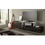 Cama TV spintelė SIGMA 3 180 juodas/juodas blizgus + biały