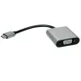 VALUE išorinis vaizdo adapteris USB-C 3.1 į VGA, juodos spalvos