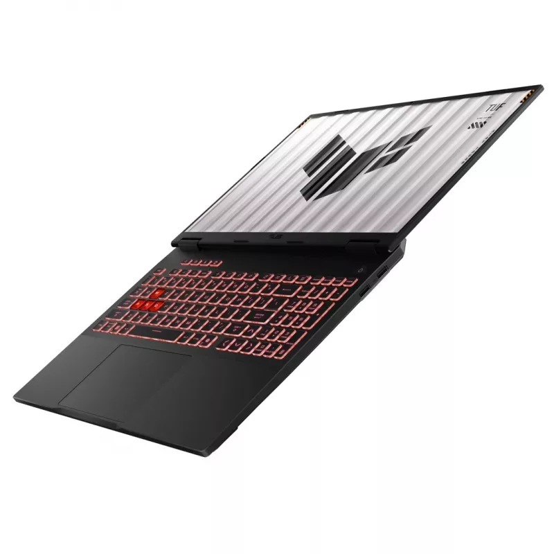 Nešiojamas kompiuteris ASUS TUF Gaming A16 FA608 16 colių — AMD Ryzen 7 260 (8 branduoliai / 16 gijų, iki 5,1 GHz), 16 GB DDR5, 512 GB PCIe 4.0 SSD, NVIDIA GeForce RTX 5070 8 GB