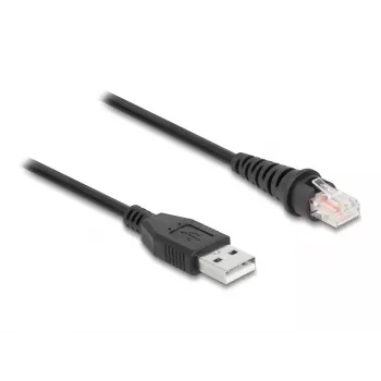 DeLOCK RJ50 į USB 2.0 Type-A laidas brūkšninių kodų skaitytuvui, 2 m