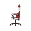 Gaming kėdė Huzaro Force 2.7 Red – lenktyninio stiliaus ergonomiška sėdynė su reguliuojamomis porankiais, pakreipimu ir aukščio reguliavimu