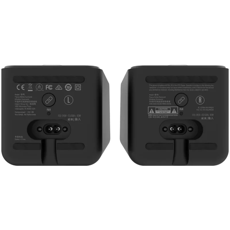 Klipsch Flexus SURR 200 Black belaidžiai aplinkos garsiakalbiai