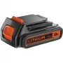 Akumuliatorius Black & Decker BL1518-XJ — 18V ličio jonų 1,5 Ah, raudonas, 1 vnt.