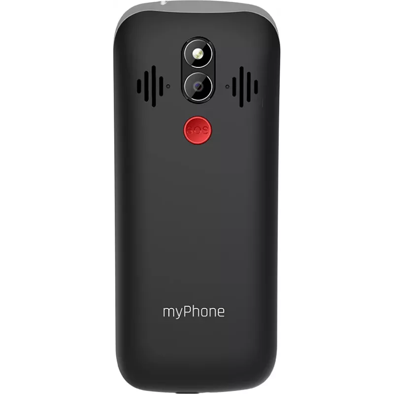 Mobilusis telefonas myPhone HALO 4 LTE juodas | 3.5 colio | TFT | 128 MB | 64 MB | Dual SIM | 3G | Bluetooth | 2 MP kamera | 2500 mAh