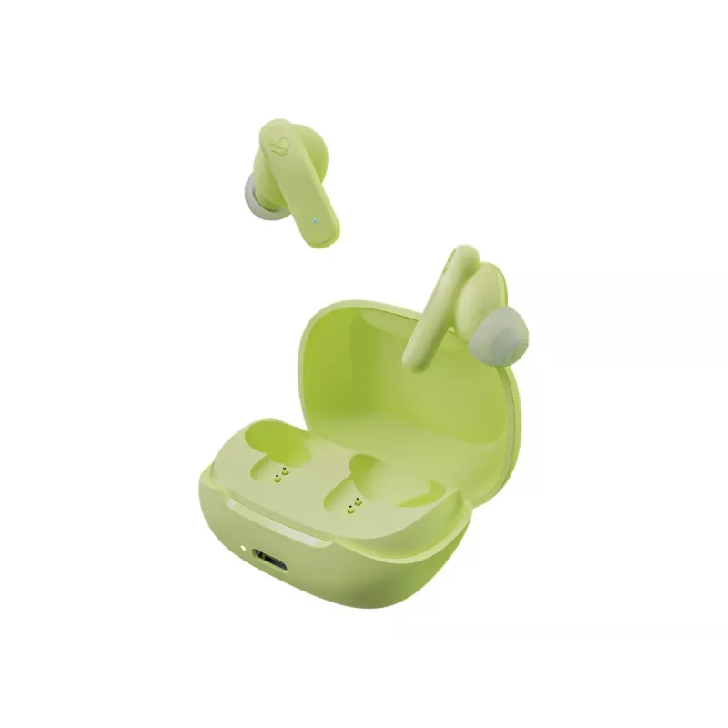 Belaidės ausinės Skullcandy Smokin’ Buds – žalios
